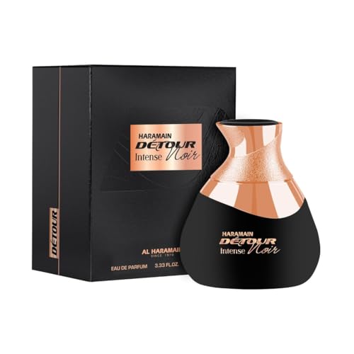 Al Haramain Detour Noir Eau de Perfume Spray for Unisex  3 33 Ounce