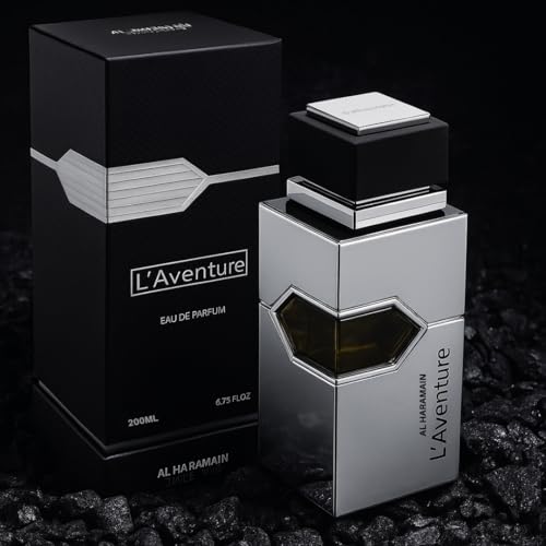 Al Haramain L Aventure EDP 6 76 oz 200 ml Men  Clear