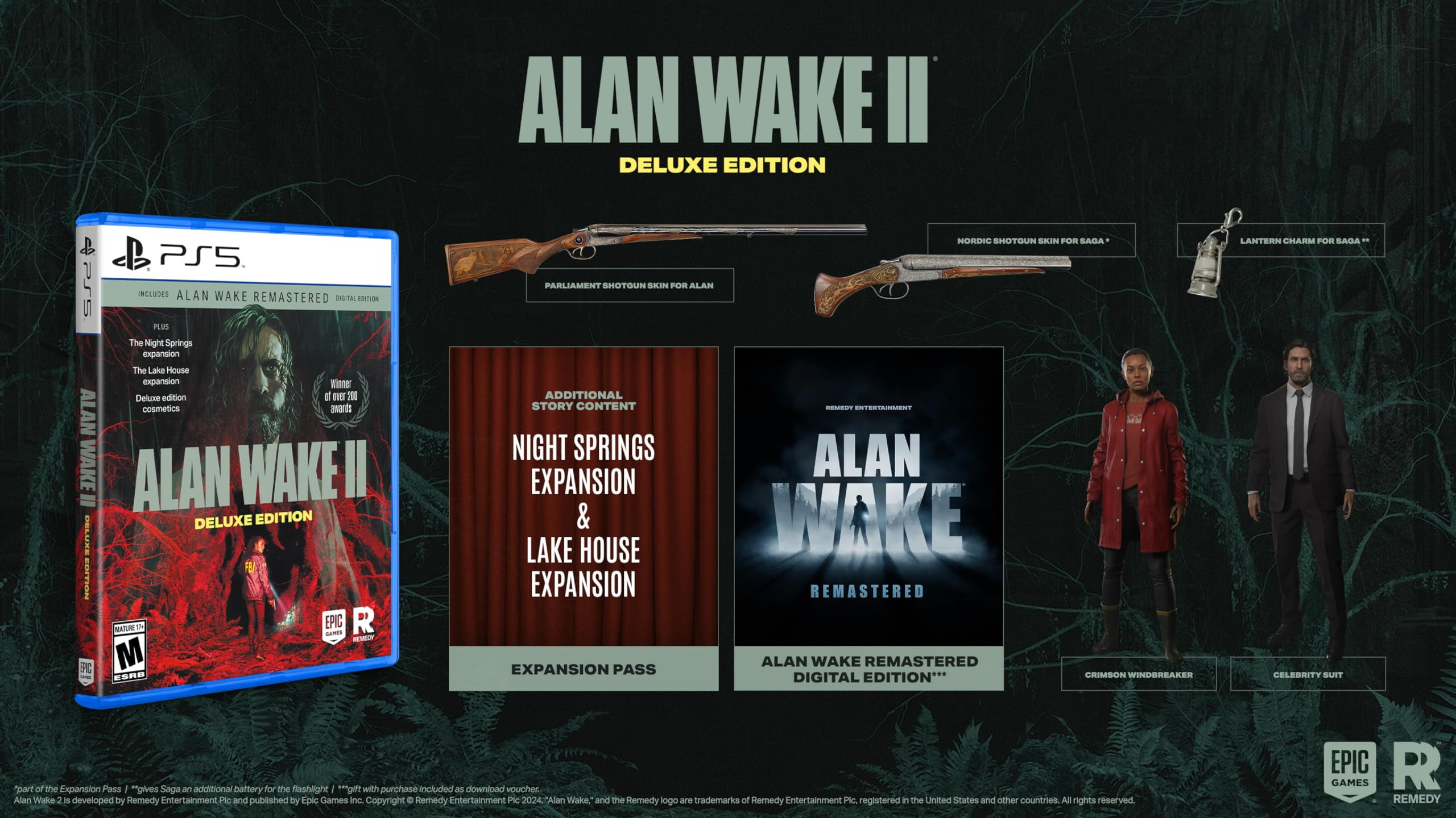 Alan Wake 2 Deluxe Edition  PlayStation 5