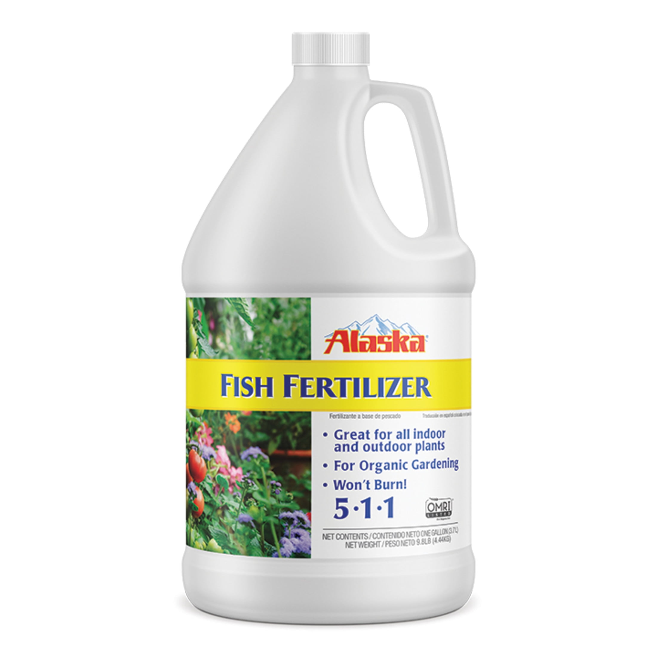 Alaska Fish Emulsion Plant Food  5 1 1 Fertilizer  1 gal