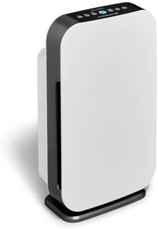 Alen Air Purifier BreatheSmart 45i HEPA with Odor Filter for Large Rooms up to 1900 Sq  Ft    Perfect for Bedrooms & Home Offices   Captures Dust   White