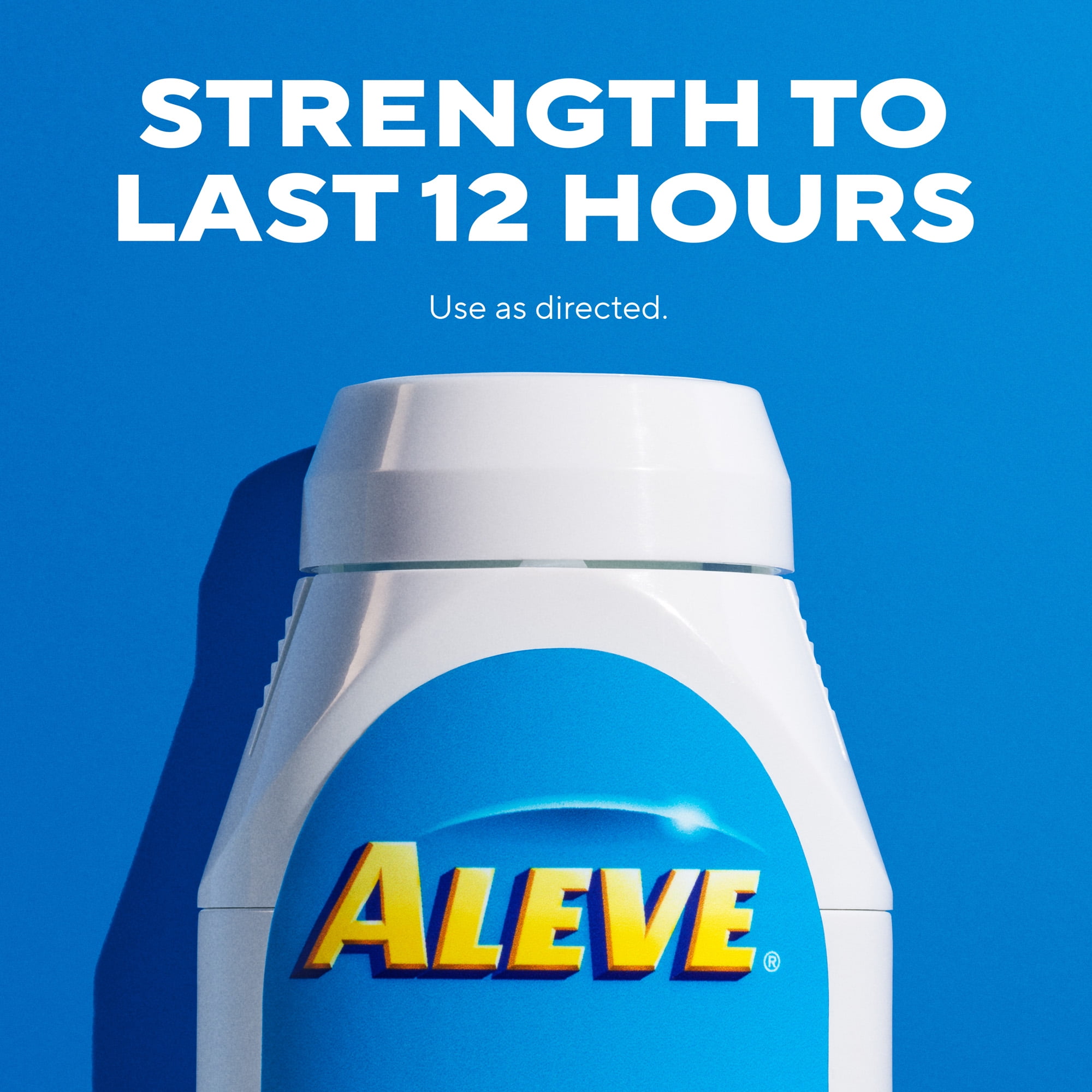 Aleve Pain Reliever & Fever Reducer Naproxen Sodium Caplets  Body Pain Relief  Arthritis Pain Relief  Pain Medicine for Adults and Children Ages 12 and Up  90 Count   20 Count Bonus Pack