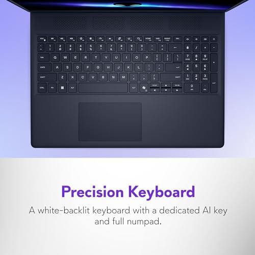 Alienware 16 Aurora Gaming Laptop AC16250-Pantalla WQXGA de 120 Hz de 16 pulgadas, procesador Intel Core 7-240H, RAM DDR5 de 16 GB, SSD de 1 TB, gráficos NVIDIA GeForce RTX 5050 de 8 GB, Windows 11