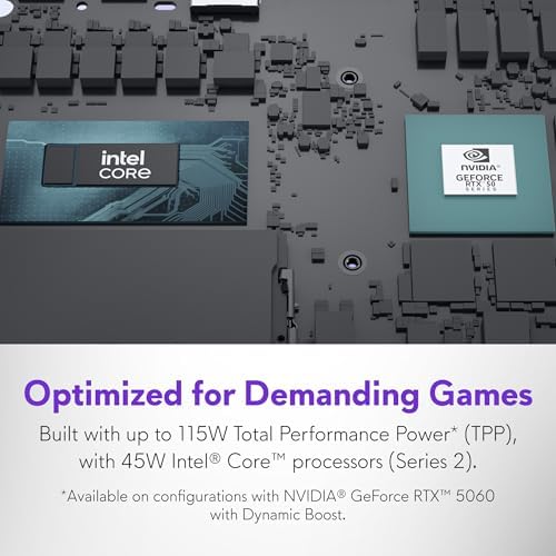 Alienware 16 Aurora Gaming Laptop AC16250-Pantalla WQXGA de 120 Hz de 16 pulgadas, procesador Intel Core 7-240H, RAM DDR5 de 16 GB, SSD de 1 TB, gráficos NVIDIA GeForce RTX 5050 de 8 GB, Windows 11