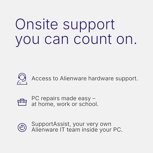 Alienware 16 Aurora Gaming Laptop AC16250 16 WQXGA 120Hz Display  Intel Core 7 240H Processor  16GB DDR5 RAM  1TB SSD  NVIDIA GeForce RTX 5050 8GB Graphics  Windows 11 Home  Onsite Service   Blue