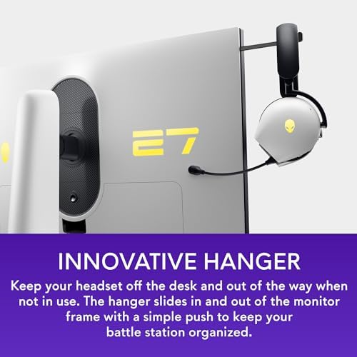 Alienware 27 Gaming Monitor   AW2725DM   27 inch QHD 180Hz 1ms Display  IPS  NVIDIA G SYNC  AMD Freesync  VESA AdaptiveSync