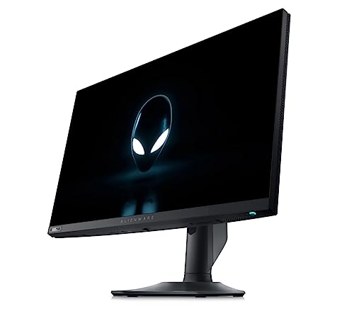 Alienware AW2524H Gaming Monitor   24 5 inch 480Hz 1ms IPS Anti Glare Display  HDMI/DP/USB  Height/Tilt/Swivel/Pivot Adjustable  Dell Services   Dark Side of The Moon  Black  Renewed 