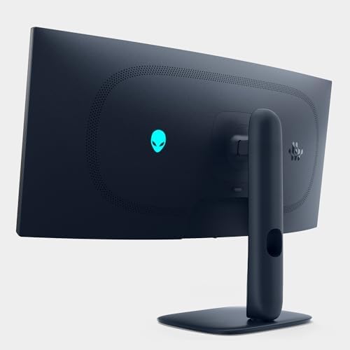 Alienware AW3423DWF Curved QD OLED Gaming Monitor   34 inch Quantum Dot OLED 0 1Ms 165Hz 21 9 Curved Display  99 3  DCI P3 Color Gamut  VESA DisplayHDR True Black 400  AMD FreeSync Premium Pro   Black