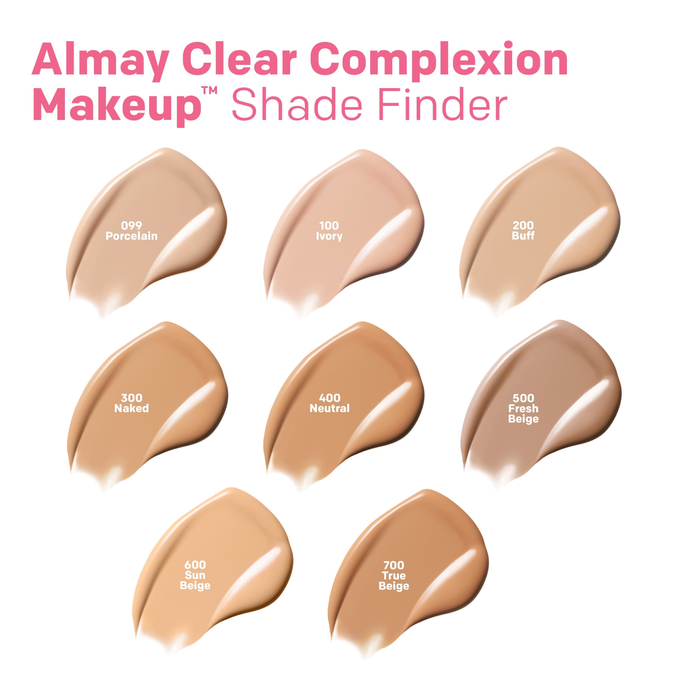 Almay Clear Complexion Foundation Makeup  Hypoallergenic  200 Buff  1 fl oz