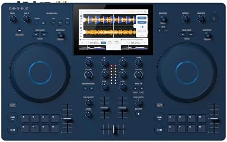 AlphaTheta OMNIS Duo Portable All in One Battery Powered DJ Controller