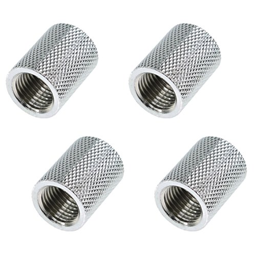 Alphacool HF G1/4 Female to Female Extender Fitting  22mm  Chrome  4 Pack