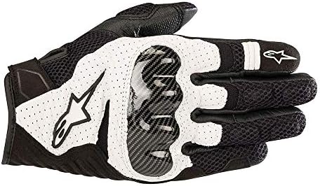 Alpinestars SMX 1 Air V2 Motorcycle Gloves Lightweight Ventilated Design Street Riding Comfort Enhanced Grip Protection
