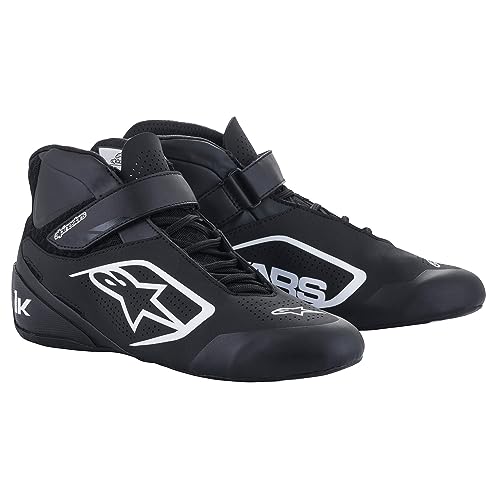 Alpinestars TECH 1 K V2 SHOES   BLACK/WHITE   9