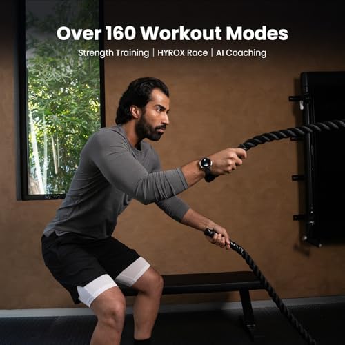 Amazfit Active 2 Sport Smart Watch Fitness Tracker for Android and iPhone  44mm  10 Day Battery  Water Resistant  GPS Maps  Sleep Monitor  160  Workout Modes  400 Face Styles  Silicone Strap  Free App