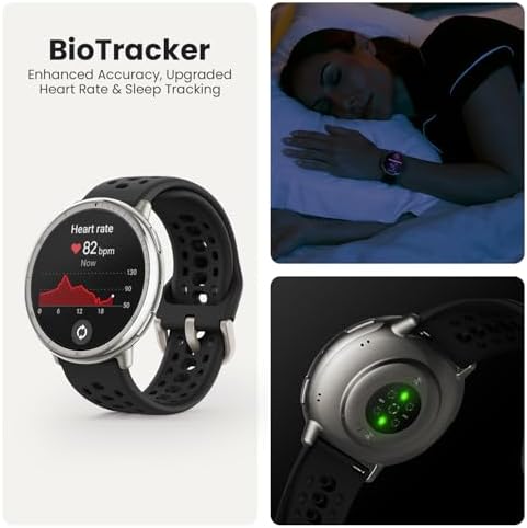 Amazfit Active 2 Sport Smart Watch Fitness Tracker for Android and iPhone  44mm  10 Day Battery  Water Resistant  GPS Maps  Sleep Monitor  160  Workout Modes  400 Face Styles  Silicone Strap  Free App