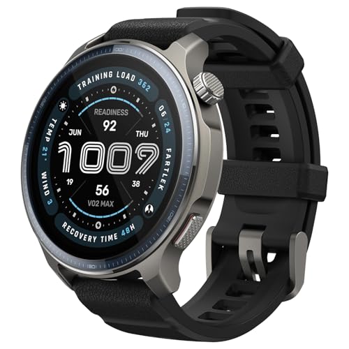 Amazfit Balance 2 Smart Watch 47mm AMOLED Sapphire Glass Display  Offline Maps  Dual Band GPS  21 Days Battery  170  Sport Modes  Hyrox & Golf Mode  Heart Rate & Sleep Tracker for Android & iPhone