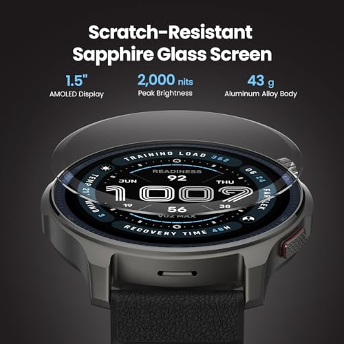 Amazfit Balance 2 Smart Watch 47mm 1 5 AMOLED Sapphire Glass  Offline Maps  Dual Band GPS  21 Days Battery  170  Sport Modes  Hyrox & Golf Mode  Heart Rate & Sleep Tracker for Android & iPhone