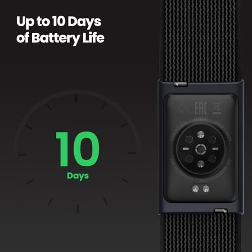 Amazfit Helio Strap Fitness Tracker Wristband  24/7 Activity & Sleep Tracker with Heart Rate  10 Days Battery  27 Sports Modes  Strength Training  Hyrox Race  Subscription Free for Android & iPhone