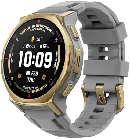 Amazfit T Rex 3 Pro Outdoor Smart Watch 48mm Sapphire AMOLED Display  Ti Bezel  Dual Band GPS  Offline Maps  25 Days Battery  Built in Flashlight  10 ATM  180  Sports Mode for Android & iPhone  Black