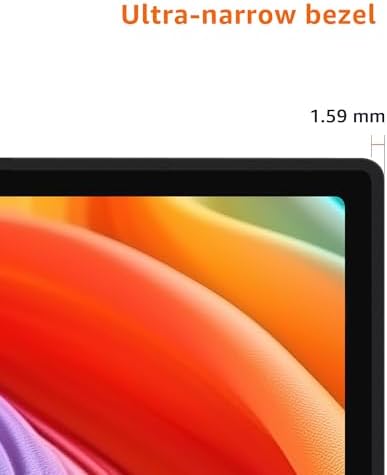 Amazon Basics 23 8 inch Computer Monitor 120 Hz  1080P  HDMI  DP  VGA  VESA Compatible for Office Home