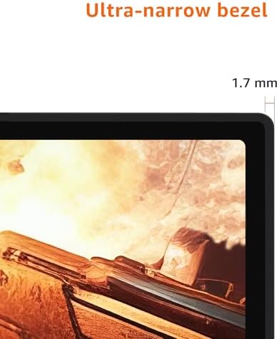 Amazon Basics 23 8 inch Computer Monitor 120 Hz  1080P  HDMI  DP  VGA  VESA Compatible for Office Home