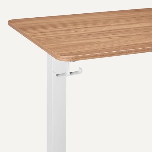 Amazon Basics Electric Standing Desk  Height Adjustable Home Office Desk  White/Oak Effect