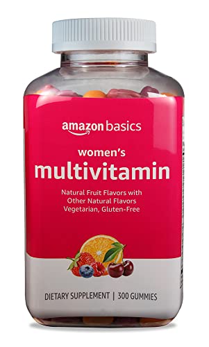 Amazon Basics Womens Multivitamin  300 Gummies  150 Servings   Previously Solimo 