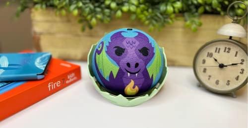 Amazon Echo Dot Kids  newest model    Designed for kids  with Alexa  Early Access  parental controls  Includes 1 Year of Amazon Kids   Dragon