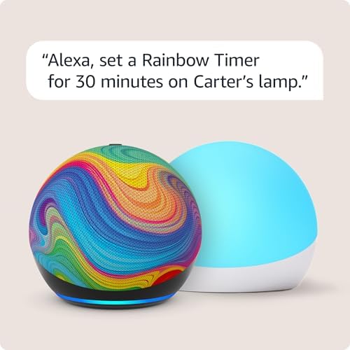 Amazon Echo Dot Kids  newest model    Owl including Amazon Kids  with Echo Glow  with Alexa  Early Access