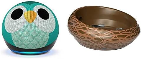 Amazon Echo Dot Kids  newest model    Designed for kids  with Alexa  Early Access  parental controls  Includes 1 Year of Amazon Kids   Stardust