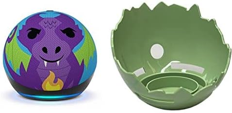 Amazon Echo Dot Kids  newest model   Smart speaker to enjoy age appropriate audiobooks  interactive games and Alexa  experiences to create and learn  Owl design