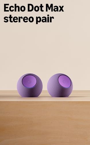 Amazon Echo Dot Max  newest model   Alexa speaker with room filling sound and built in smart home hub  with Alexa  Early Access  Graphite