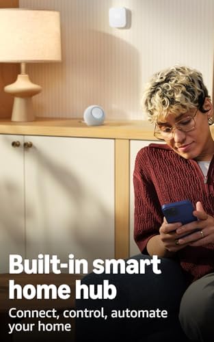 Amazon Echo Dot Max  newest model   Alexa speaker with room filling sound and nearly 3x bass  Great for living rooms and medium sized spaces  Designed for Alexa   Amethyst