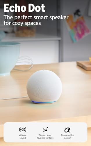 Amazon Echo Dot  newest model    Vibrant sounding speaker  Designed for Alexa   Great for bedrooms  dining rooms and offices  Deep Sea Blue