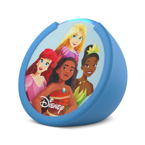 Amazon Echo Pop Kids  newest model   Designed for kids  with parental controls  Includes 6 months of Amazon Kids   Disney Princess
