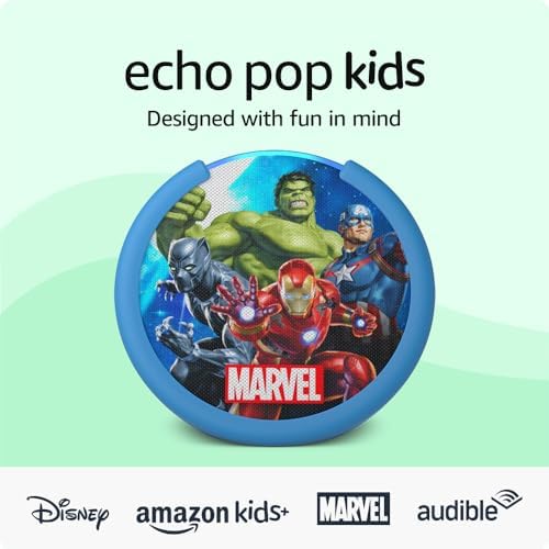 Amazon Echo Pop Kids  newest model   Designed for kids  with Alexa  Early Access  parental controls  Includes 6 months of Amazon Kids   Disney Princess