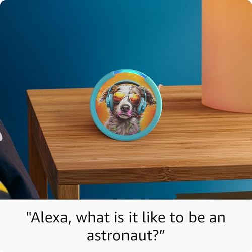 Amazon Echo Pop Kids  newest model   Designed for kids  with Alexa  Early Access  parental controls  Includes 6 months of Amazon Kids   Disney Princess