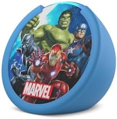 Amazon Echo Pop Kids  newest model   Designed for kids  with Alexa  Early Access  parental controls  Includes 6 months of Amazon Kids   Disney Princess