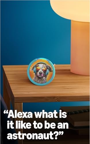Amazon Echo Pop Kids  newest model   Designed for kids  with Alexa  Early Access  parental controls  Includes 6 months of Amazon Kids   Disney Princess
