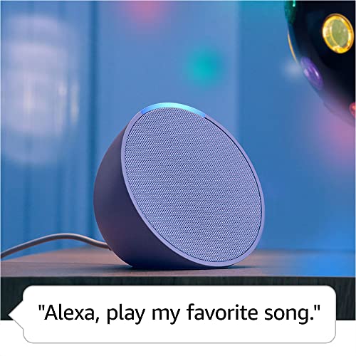 Amazon Echo Pop  newest model   Our smallest Alexa speaker  Fits in any room  Midnight Teal