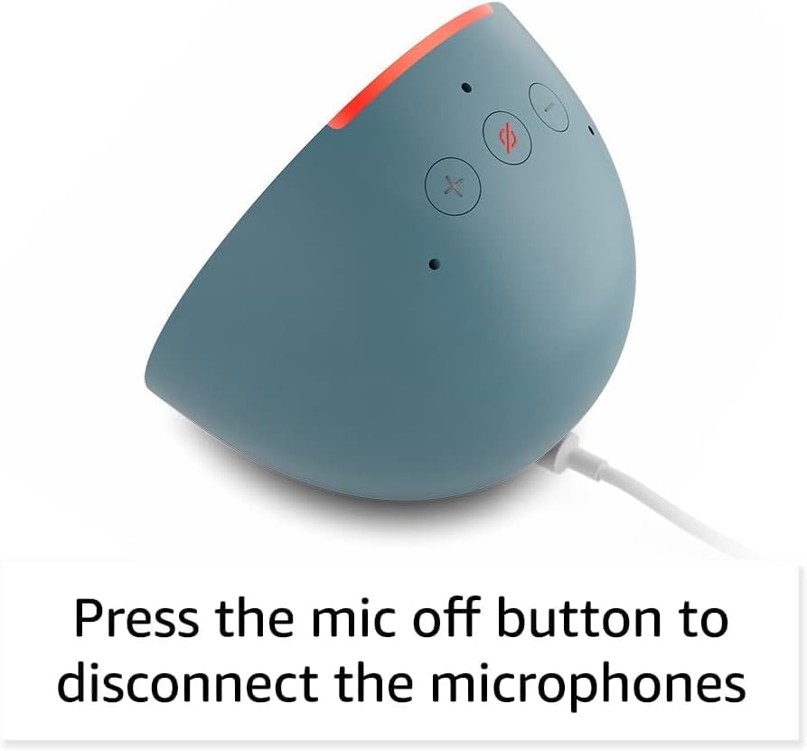 Amazon Echo Pop  newest model   Our smallest speaker with Alexa  Early Access  Fits in any room  Lavender Bloom