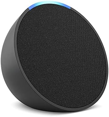 Amazon Echo Pop  newest model   Our smallest speaker with Alexa  Early Access  Fits in any room  Lavender Bloom