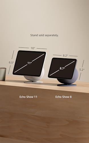 Amazon Echo Show 11  newest model   Vibrant Full HD 11 display with more viewing area and spatial audio  Designed for Alexa   Graphite