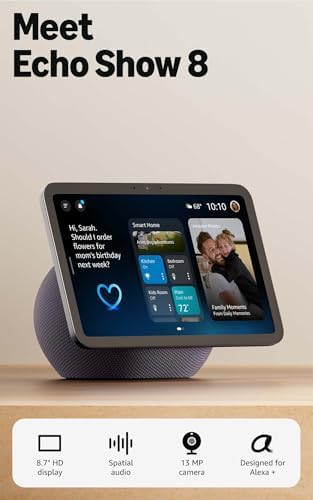 Amazon Echo Show 11  newest model   Vibrant Full HD 11 display with more viewing area and spatial audio  Designed for Alexa   Graphite