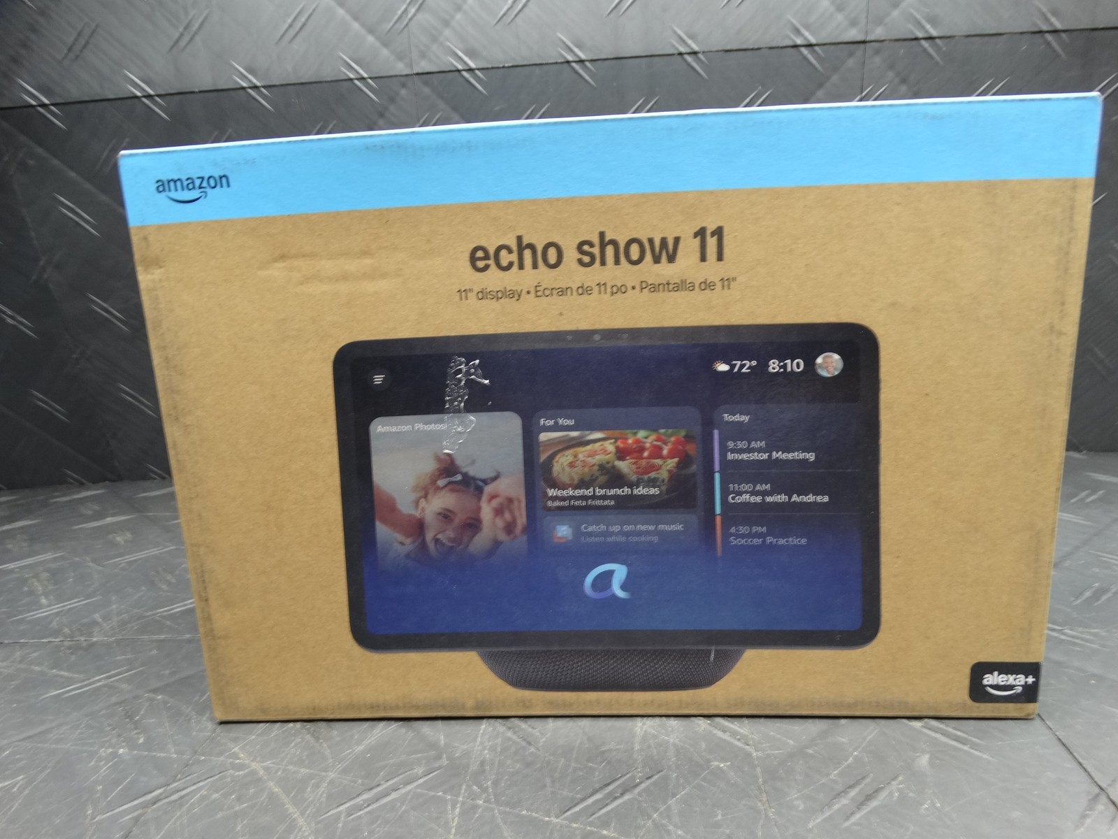 Amazon Echo Show 11 Vibrant Full HD 11 in  Display Designed for Alexa   Graphite