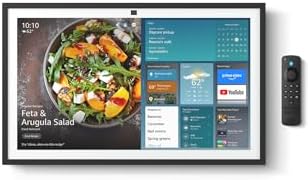 Amazon Echo Show 21  newest model   Full HD 21 kitchen hub for home organization  with built in Fire TV  Designed for Alexa