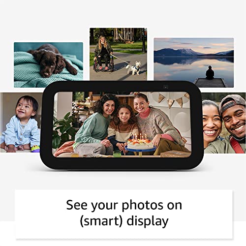 Amazon Echo Show 5  newest model   Smart display with 2x the bass and clearer sound  Glacier White