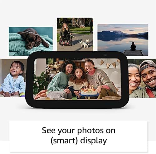 Amazon Echo Show 5  newest model   Smart display with Alexa  Early Access  2x the bass and clearer sound  Glacier White