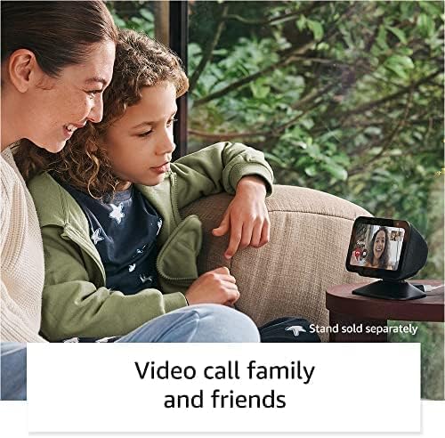 Amazon Echo Show 5  newest model   Smart display with Alexa  Early Access  2x the bass and clearer sound  Charcoal