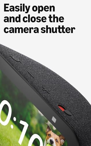 Amazon Echo Show, Pantalla inteligente con 2x bajo y sonido claro, Carbón